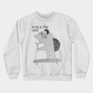 Follow me Crewneck Sweatshirt